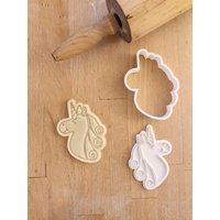 Keksausstecher Einhorn Aus Dem 3D Drucker Pla - Plätzchenausstecher Ca. 9 X 6, 5 cm Keksausstecher Einhorn Aus Dem 3D Drucker Pla - Plätzchenausstecher Ca. 9 X 6, 5 cm von KleinstigkeitenDE