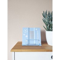 Personalisierbarer Buchständer/Buchhalter in Blau - Mit Namen & Wunschmotiv Persönliches Geschenk Zur Einschulung Personalisierbarer Buchständer/Buchhalter in Blau - Mit Namen & Wunschmotiv Persönliches Geschenk Zur Einschulung von KleinstigkeitenDE