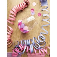 Windlicht Seidenpapier Tischdeko Geburtstagsdeko Kindergeburtstag Rosa Lila Pink von KleinstigkeitenDE