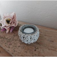 Teelichtglas | Teelichthalter Windlicht Kerzenglas Umhäkelt Deko Dekoration |Muttertag Geschenk Teelichtglas | Teelichthalter Windlicht Kerzenglas Umhäkelt Deko Dekoration |Muttertag Geschenk von KleinundfeinShop