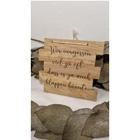 Wandschild Wanddeko Holz Geschenk Wohndekoration Holzklötzchen Wandschild Wanddeko Holz Geschenk Wohndekoration Holzklötzchen von Kleinzigkeiten