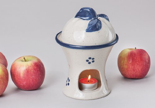 Bratapfelstövchen von Kleiraba Keramik