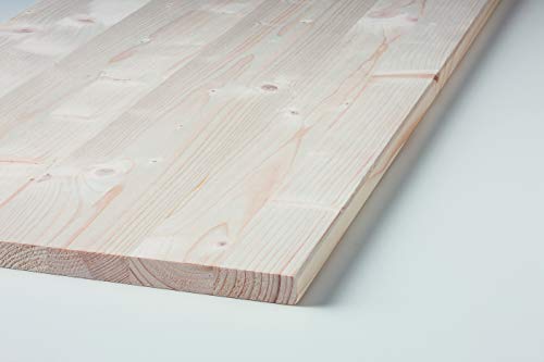 Binderholz 002604 (Leimholzplatte) Fichte 18x250x2.000mm Einschicht Massivholzplatte von Klenk Holz