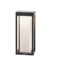 Klewe Radia Mini Moon LED Akku-Solarleuchte graphitgrau von Klewe
