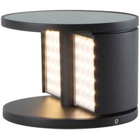 Klewe Swing LED Akku-Solarleuchte graphitgrau von Klewe