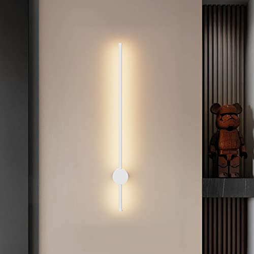 Klighten LED Wandleuchte Innen Lange, Weiß IP65 Innen Wandlampe, Lang Modern Außenlampe, Aluminium Wandbeleuchtung für Schlafzimmer Flur Villa Arbeitszimmer, 80CM/24W, Warmweiß 3000K Klighten LED Wandleuchte Innen Lange, Weiß IP65 Innen Wandlampe, Lang Modern Außenlampe, Aluminium Wandbeleuchtung für Schlafzimmer Flur Villa Arbeitszimmer, 80CM/24W, Warmweiß 3000K von Klighten