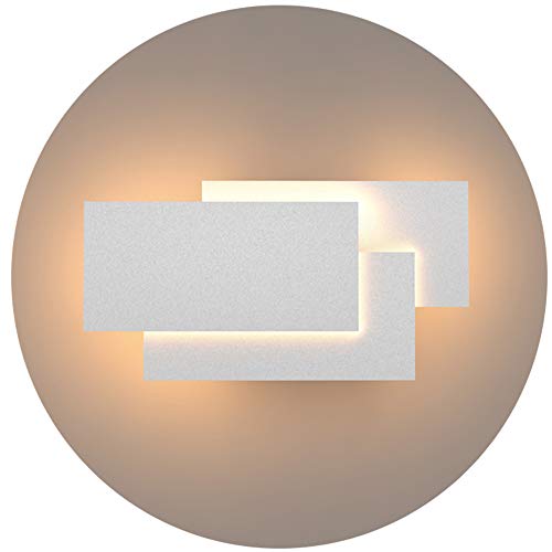 Klighten LED Wandleuchten Innen 24W Mordern Wandlampe IP 20 Wandbeleuchtung Warmweiß 2700K~3200K für Wohnzimmer Schlafzimmer Treppenhaus Flur von Klighten