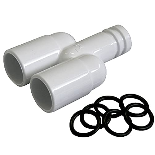 2-Wege Y-Verbinder mit O-Ringen für Kondensatschlauch Ø 16-18mm, z.B. bei Klimaanlagen 2-Wege Y-Verbinder mit O-Ringen für Kondensatschlauch Ø 16-18mm, z.B. bei Klimaanlagen von Saukalt Klimatechnik