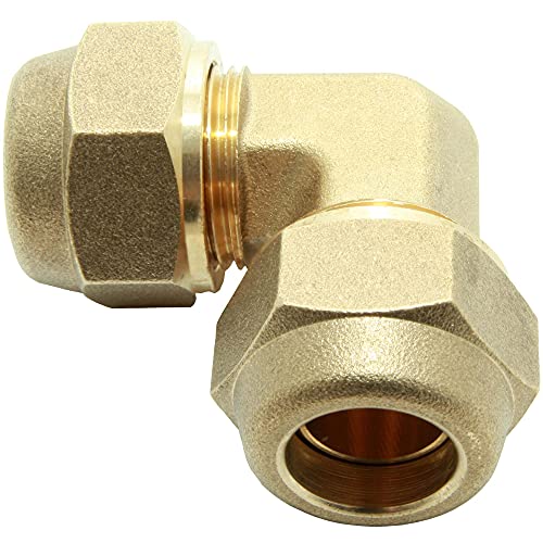 Klimaanlage Split Verbindungsnippel 90° Set 5/8 Zoll inkl Muttern Messing f. Kupferrohr Klimaanlage Split Verbindungsnippel 90° Set 5/8 Zoll inkl Muttern Messing f. Kupferrohr von Saukalt Klimatechnik