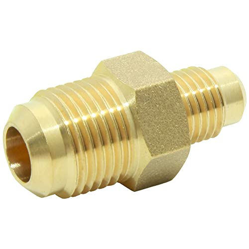Reduziernippel Verbinder Messing M3/8" SAE auf M1/4" SAE für Kältemittelleitung Klimaanlage Reduziernippel Verbinder Messing M3/8" SAE auf M1/4" SAE für Kältemittelleitung Klimaanlage von Saukalt Klimatechnik