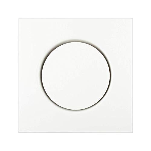 calimaero® TVQZ 100 mm Zuluft Tellerventil Lüftungsventil Quadratischer Frontplatte von calimaero