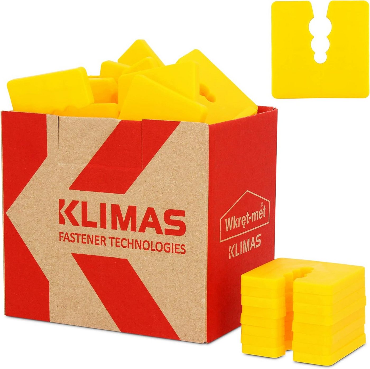 Klimas Abstandshalter DW Distanz-Ausgleichsscheiben Kunstoff 50 St. Klimas Abstandshalter DW Distanz-Ausgleichsscheiben Kunstoff 50 St. von Klimas