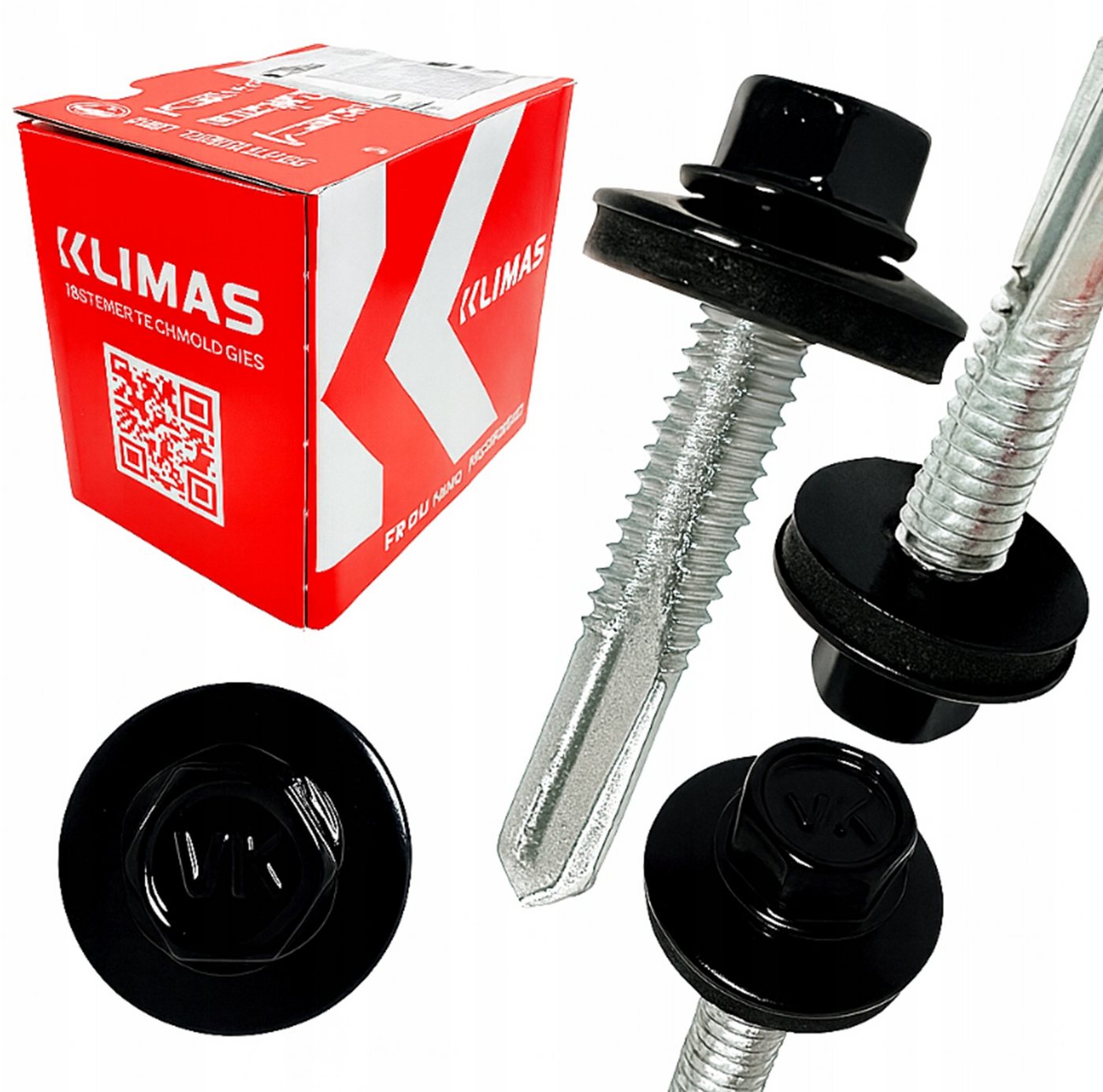 Klimas Blechschraube WSS Selbstbohrschraube Metall in verschiedenen RAL Farben Klimas Blechschraube WSS Selbstbohrschraube Metall in verschiedenen RAL Farben von Klimas