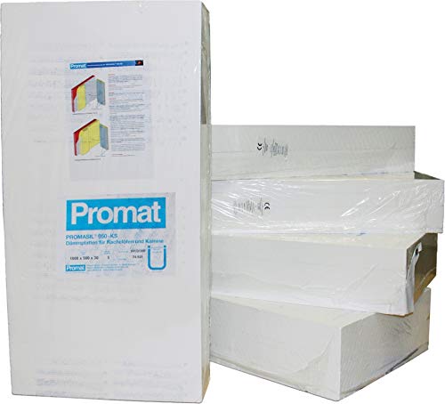 Promat PROMASIL 950-KS 100mm Wärmedämmplatte Brandschutz A1 DIN 4102 von Klimaworld