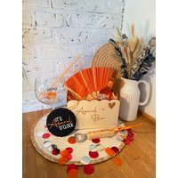 Geschenk Aperol Personalisiert Geschenkset Aperölchen | Holy Aperoli Mädelsabend Freundinnen Mitbringsel Artikel-Nr.00214 von KlimbimDesignShop