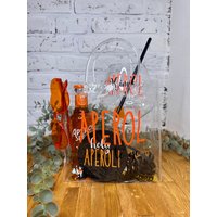 Personalisiertes Geschenkset Aperol To Go | Aperol O'clock Geschenk Set Freundin Aperoli Artikel-Nr.00019 von KlimbimDesignShop