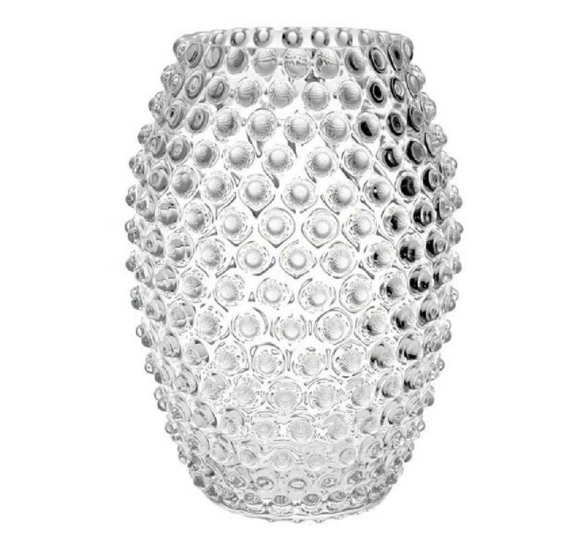 KLIMCHI Dekovase Studio Egg Vase Hobnail Crystal Transparent von Klimchi