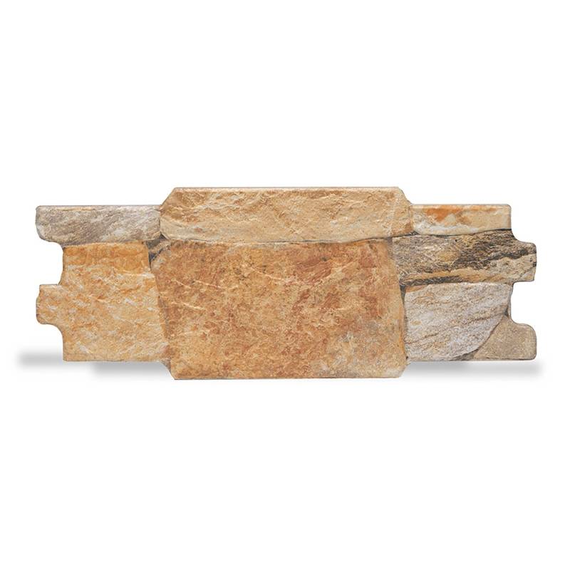 Klimex Verblender Feinsteinzeug UltraStrong Landhouse Sahara 40 cm x 16 cm Creme von Klimex