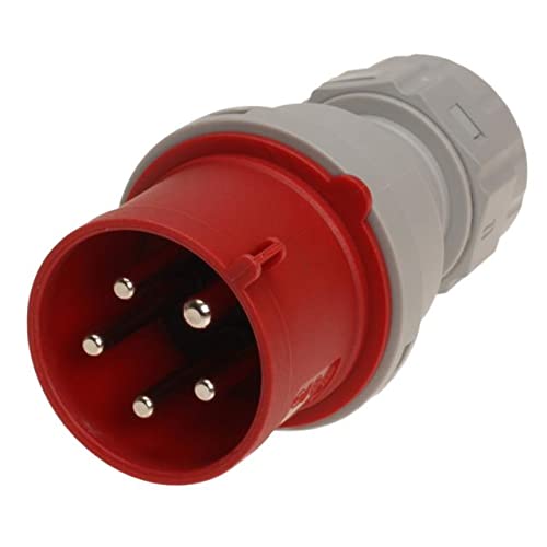 5 Stück CEE-Stecker 3P+N+E 400V 32A mit Phasenwender 5 Stück CEE-Stecker 3P+N+E 400V 32A mit Phasenwender von KlingerBorn