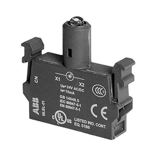 ABB CombiLine LED Block Typ MLBL-01G, 24 VAC-DC, front mounting von KlingerBorn