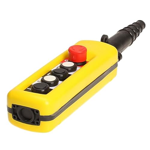 Hängetaster KB-HT 4 Taster + Not-Halt/Not-Aus, zwei Geschwindigkeiten Hängetaster KB-HT 4 Taster + Not-Halt/Not-Aus, zwei Geschwindigkeiten von KlingerBorn