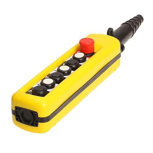 Hängetaster KB-HT 6 Taster + Not-Halt/Not-Aus, zwei Geschwindigkeiten Hängetaster KB-HT 6 Taster + Not-Halt/Not-Aus, zwei Geschwindigkeiten von KlingerBorn