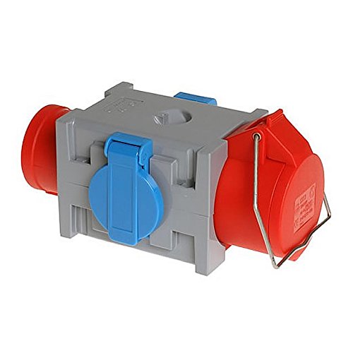 KlingerBorn Stromverteiler 3Phasen-400V + 1P-230V Energiewürfel | IP44 Wasserdicht | Max. 7,5kW/400V | CEE 3P+N+E Anschluss | Grau | Für Baustelle & Industrie | PC+ABS-Gehäuse KlingerBorn Stromverteiler 3Phasen-400V + 1P-230V Energiewürfel | IP44 Wasserdicht | Max. 7,5kW/400V | CEE 3P+N+E Anschluss | Grau | Für Baustelle & Industrie | PC+ABS-Gehäuse von KlingerBorn