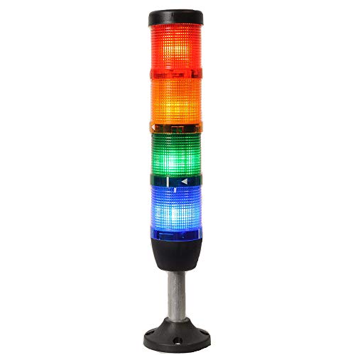 LED Signalsäule Meldesäule Kontrollsäule Anzeigesäule Leuchtmelder 4 Lichtmodule LED Signalsäule Meldesäule Kontrollsäule Anzeigesäule Leuchtmelder 4 Lichtmodule von KlingerBorn