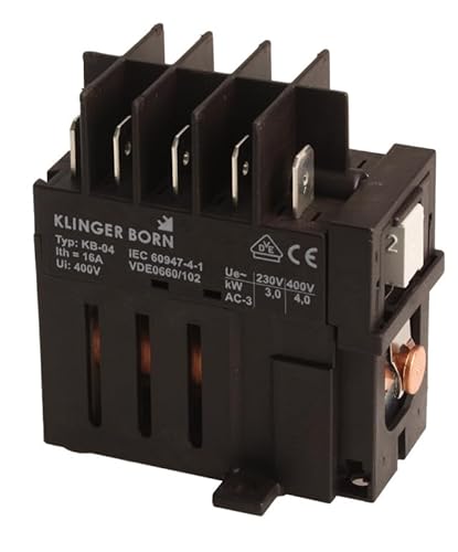 Schütz Klibo KB-04 Uc: 400V, 4s Schütz Klibo KB-04 Uc: 400V, 4s von KlingerBorn