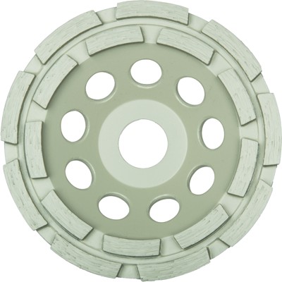 Diamantschleifteller DS 600 B, 125 x 7,2 x 22,23mm 20 Segmente, 2-Reihig von Klingspor