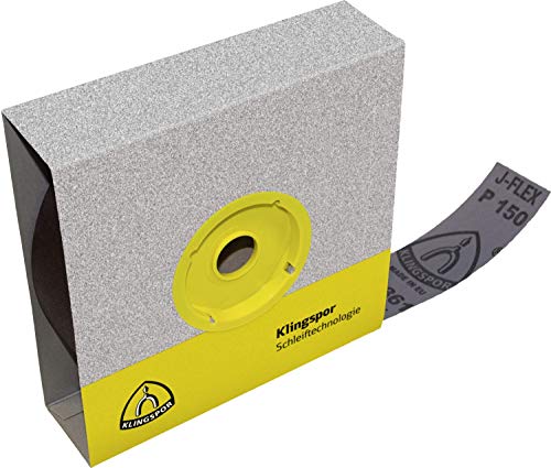 Klingspor 3798 - Rollen mit Gewebeunterlage für Stahl, Metalle, NE -Metalle, Holz, Edelstahl - RO|KL361JF|400|S|30X50000|SR - Inhalt: 1 Stück Klingspor 3798 - Rollen mit Gewebeunterlage für Stahl, Metalle, NE -Metalle, Holz, Edelstahl - RO|KL361JF|400|S|30X50000|SR - Inhalt: 1 Stück von KLINGSPOR