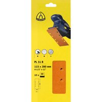 Klingspor PL 31 B Schleifmittel (Set), 93 x 230 mm Lochform GL9, SB-verpackt im Reiter von KLINGSPOR