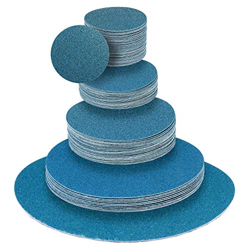 100 x Klingspor PS 73 BWK Schleifscheiben Schleifscheibe klett 150 mm Korn 800