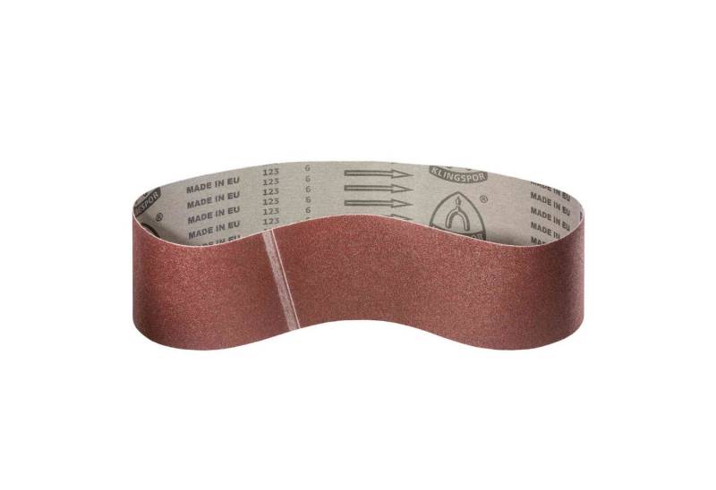 Klingspor Schleifpapier Schleifband Korundband, 100 x 9000 mm, Korn wählbar, (15 St) von Klingspor