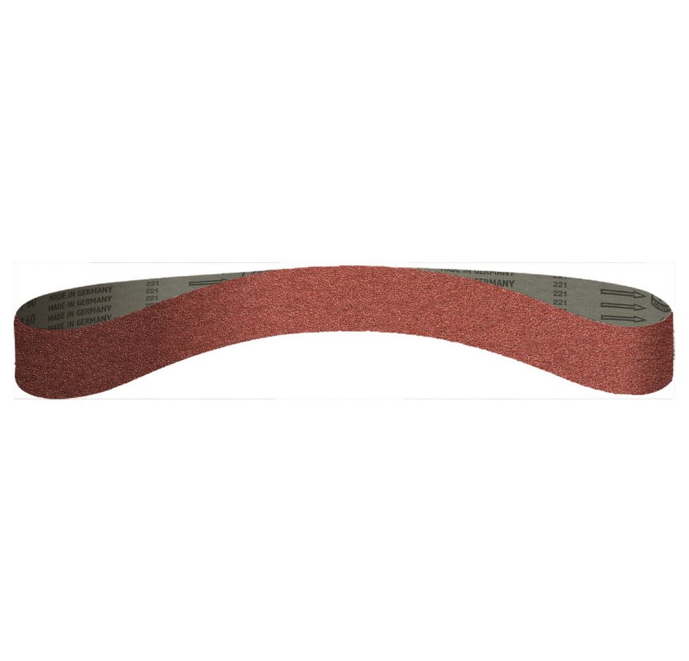 Klingspor Schleifpapier Schleifgewebe-Band CS 310 XF. Abm.: 13x455 mm.Korn von Klingspor