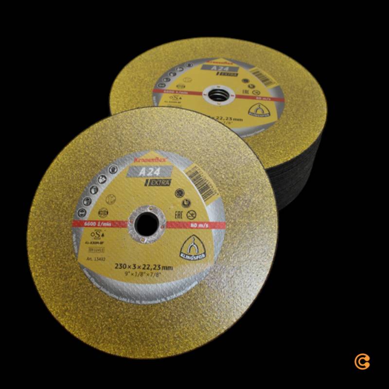 Klingspor Trennscheiben Schneidscheiben A 24 Ex 230 X 3 X 22 23 Mm 25 Stk  B-Ware von Klingspor