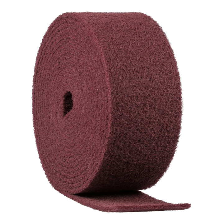 Klingspor Vliesrollen Schleifvlies Reinigung Korund Rotbraun 115x10000mm Medium B-Ware von Klingspor