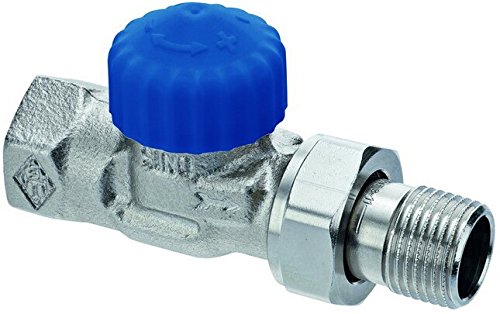 Heimeier Thermostat-Ventilunterteil 3/4" Durchgang vernickelt 2242-03.000 von Klint