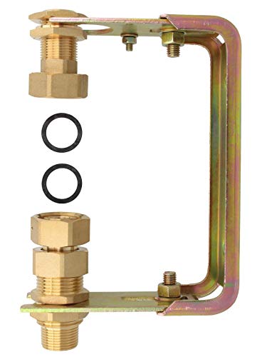 'Klint – -Wasserzähler – senkrecht, verzinkt verstellbar, Qn 2,5 m³/Lagerregal/4 x 3/4 " von Klint