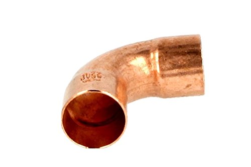 Kupfer Cu-Lötfitting Kupferfitting - Bogen 90° 16mm i/i von Klint