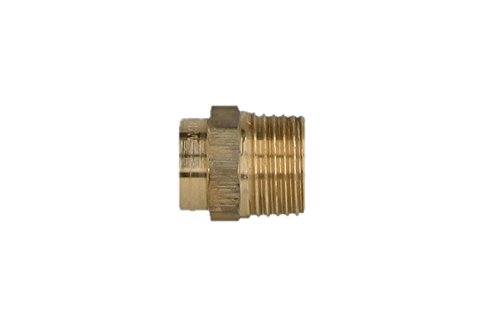 Lötfitting Rotguss Übergangsnippel 42 mm x 1 1/2" i/AG von Klint