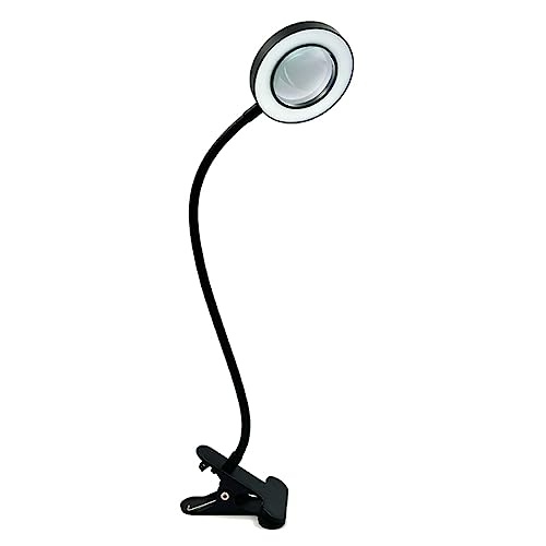 Kliplinc 1 St¨¹ck 48 LED-Schreibtischlampen-Clip, 360¡ã Verstellbar, 3, LED-Schreibtischleuchte f¨¹r Bett, Schreibtisch, Arbeit, Basteln von Kliplinc