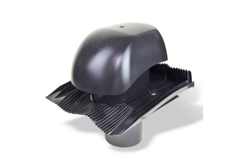 Klöber Dachdurchführung Klöber Venduct Lüfter-Set DN160 schwarz Universal Dachentlüftung von Klöber