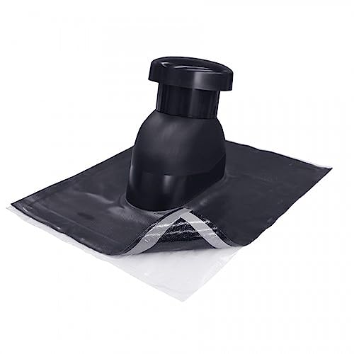 Klöber KE9526-12-SF-9721 Metalldach Universal Lüfterhaube Ø 125mm 56 x 50 cm anthrazit von Klöber