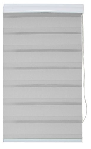 wohnideenshop Duo-Rollo Doppelrollo Kettenzugrollo 80cm breit x 160cm lang in Weiss wohnideenshop Duo-Rollo Doppelrollo Kettenzugrollo 80cm breit x 160cm lang in Weiss von Klöckner