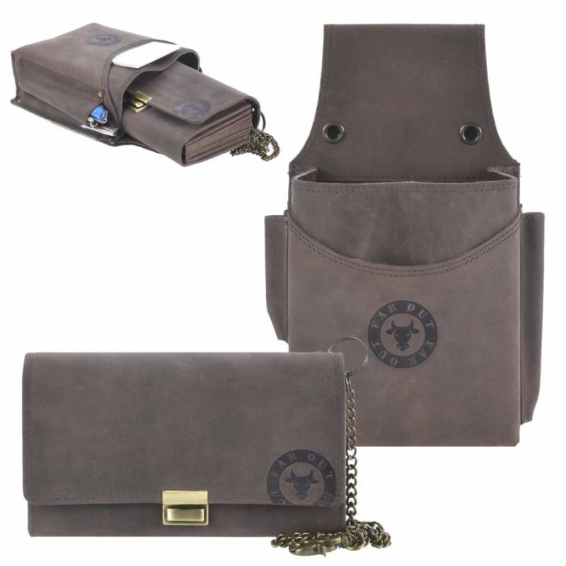 Kellnerportemonnaie Set Leder "FAR OUT" K-772 von Kloehn