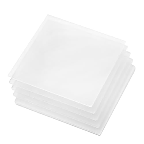 Acrylglasscheibe satiniert 150 x 150 x 3 mm, 5 Stück Acrylglasscheibe satiniert 150 x 150 x 3 mm, 5 Stück von Klötzchenmann