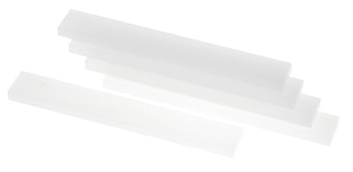Klötzchenmann Acrylis Acrylklötzchen satiniert 22x8x160 mm 5 Stück Bastelklötzchen von Klötzchenmann