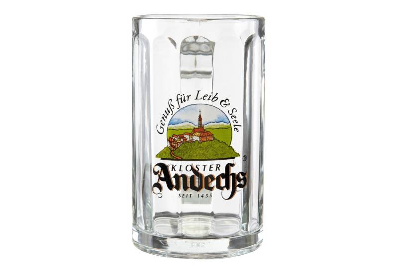 Kloster Andechs Bierkrug Kloster Andechs Krug Glückauf-Seidel 0,5l geeicht, Traditionelles Bierglas der Klosterbrauerei Andechs – robust & geeicht Kloster Andechs Bierkrug Kloster Andechs Krug Glückauf-Seidel 0,5l geeicht, Traditionelles Bierglas der Klosterbrauerei Andechs – robust & geeicht von Kloster Andechs