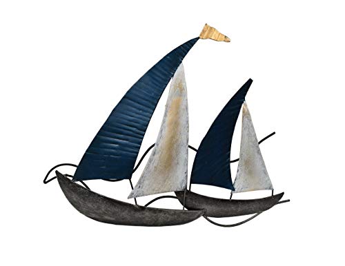 Klp Wanddeko Schiff Metall Segelboot Segel Boot Maritim Deko Hänger Skulptur Figur Klp Wanddeko Schiff Metall Segelboot Segel Boot Maritim Deko Hänger Skulptur Figur von Klp